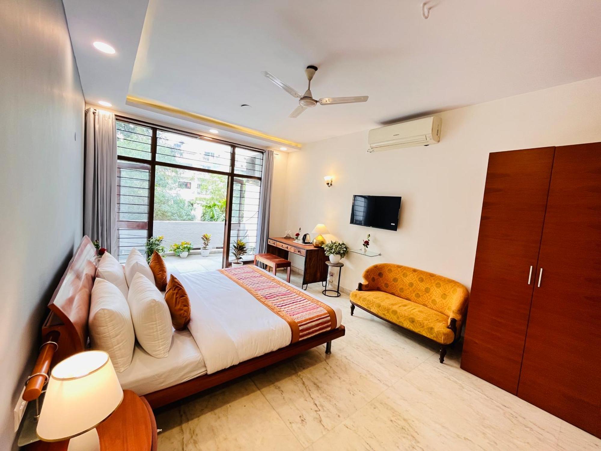 Hotel Grove Residency Hauz Khas New Delhi Couple Friendly Exterior foto