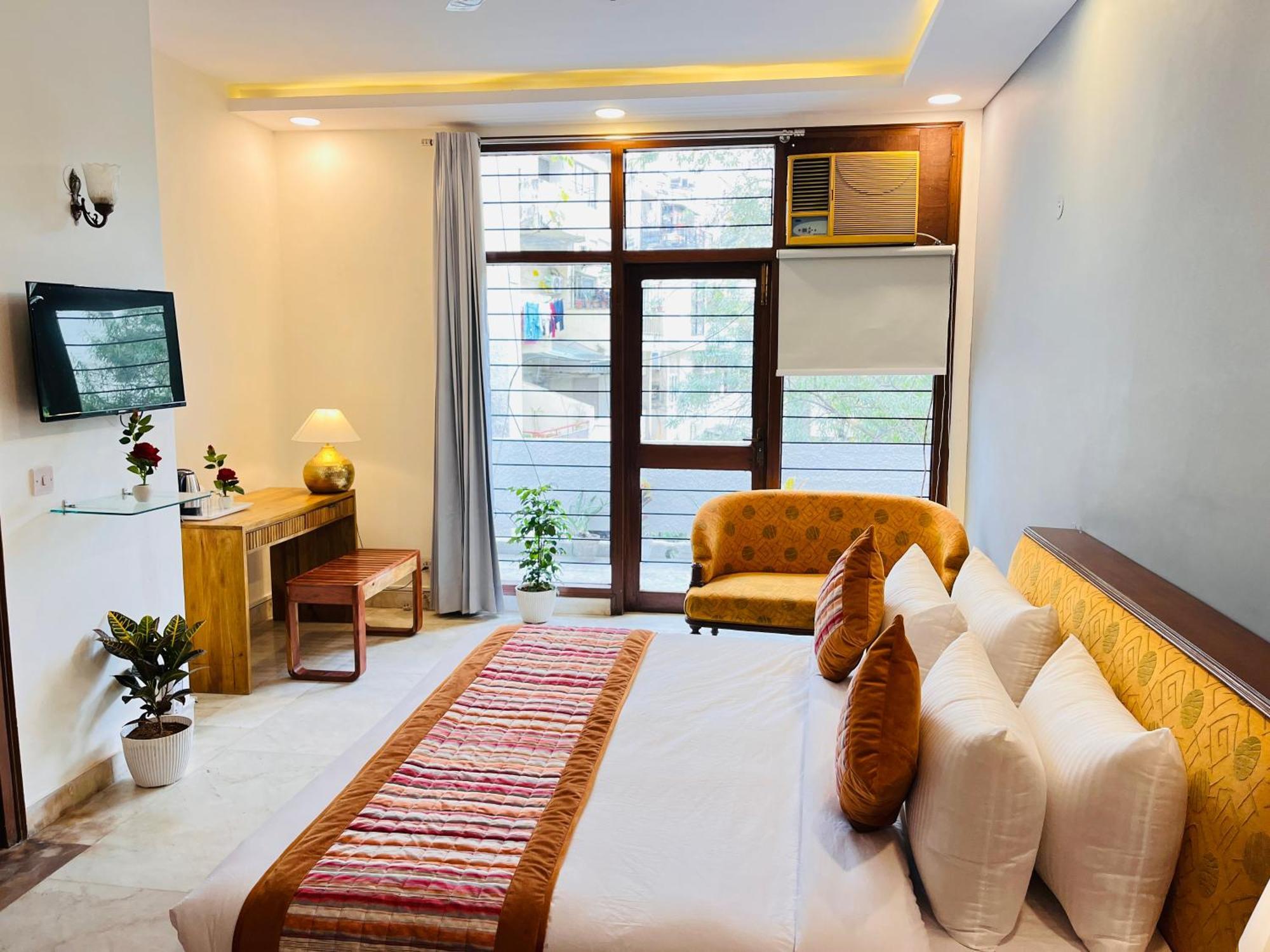 Hotel Grove Residency Hauz Khas New Delhi Couple Friendly Exterior foto