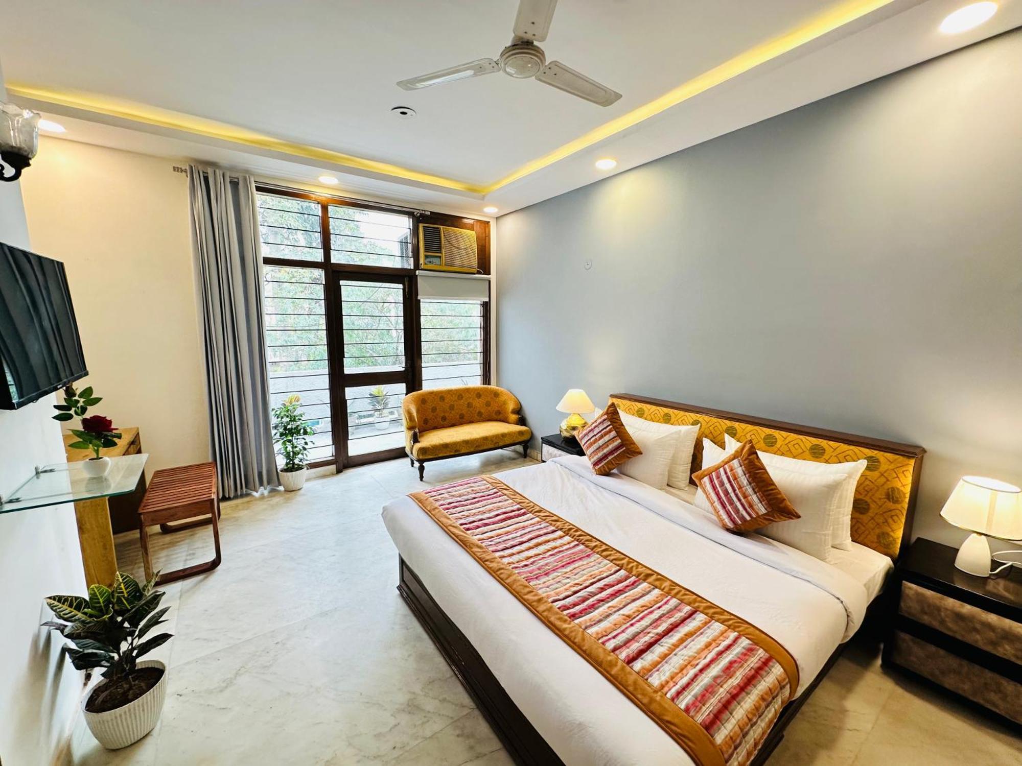 Hotel Grove Residency Hauz Khas New Delhi Couple Friendly Exterior foto