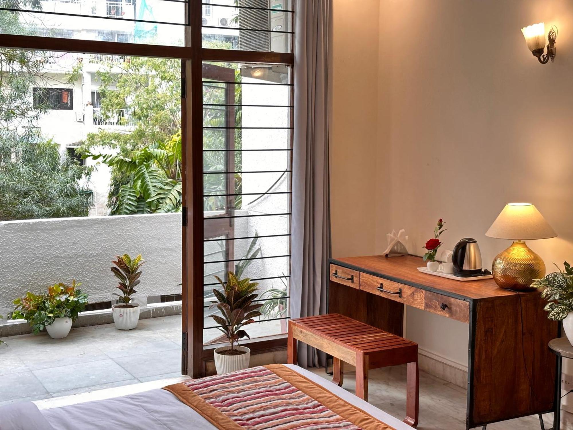 Hotel Grove Residency Hauz Khas New Delhi Couple Friendly Exterior foto
